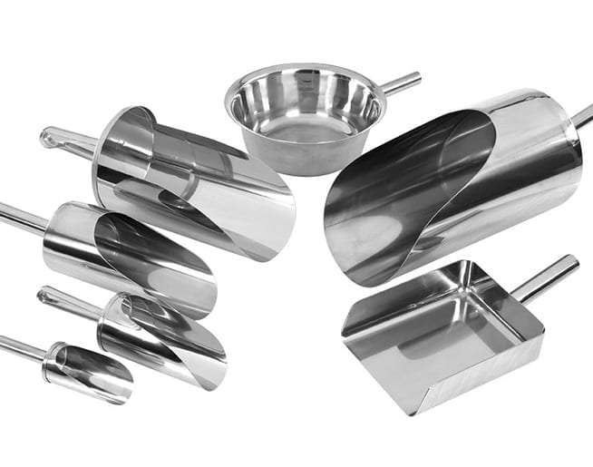 Stainless Steel Scoops  Adelphi Pharma Hygiene Products