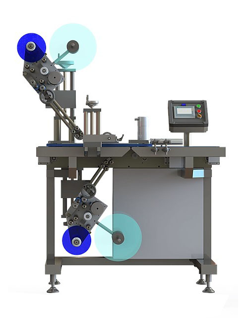 P105 Top and Base Labelling Machine